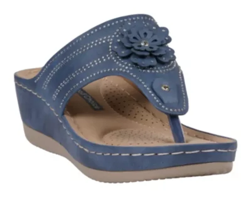 Women's Comfort Low Wedge Sandal