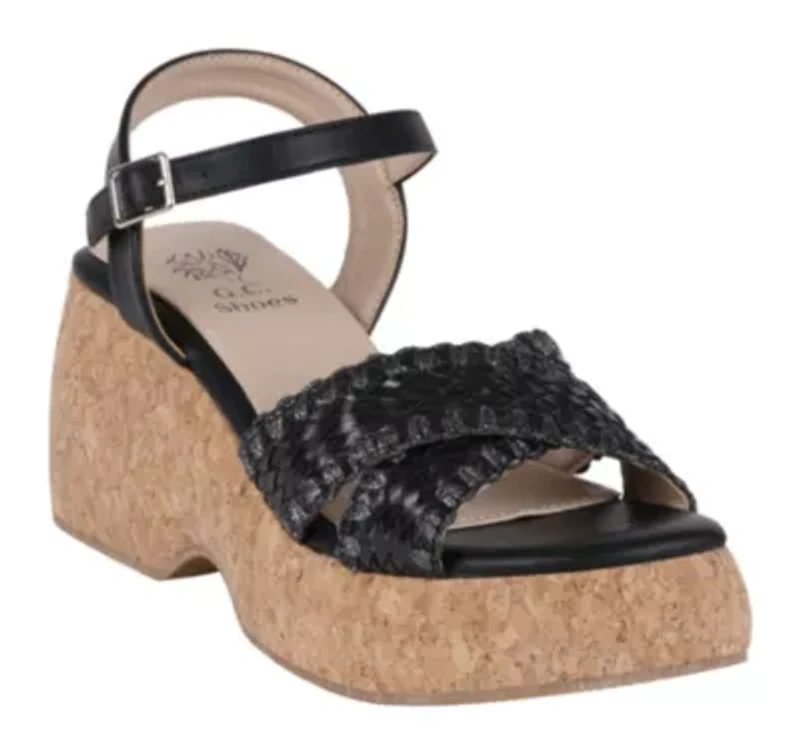 Lucy Platform Wedge Sandal