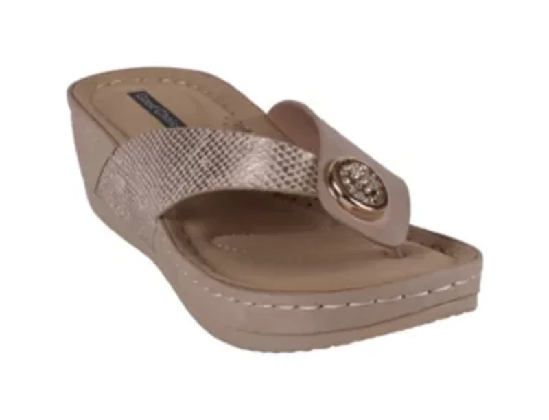 Dafni Low Wedge Comfort Sandal