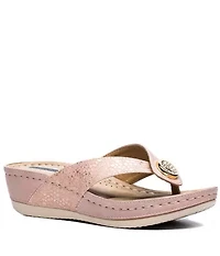 Dafni Low Wedge Comfort Sandal