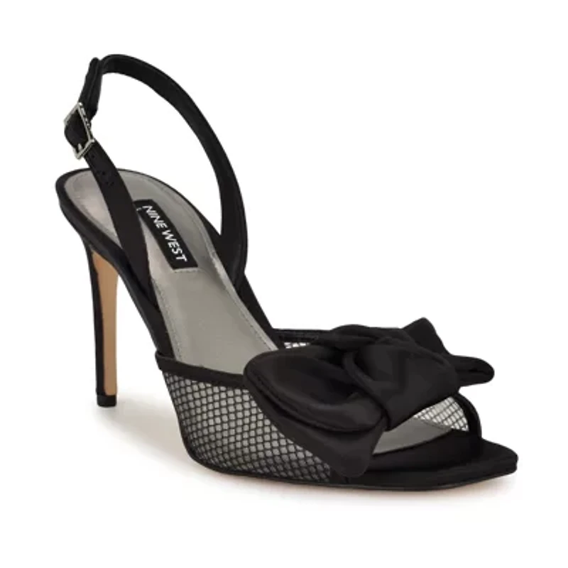 Gergia Heel Open Toe Stiletto Dress Sandals