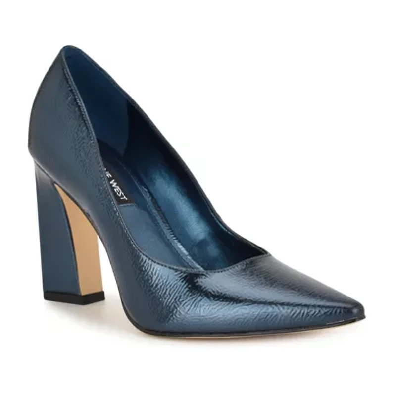 Tamant Slip-on Block Heel Dress Pumps