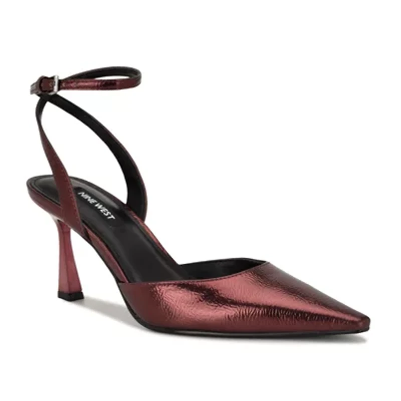 Kellie Pointy Toe Tapered Heel Dress Pumps