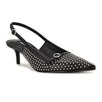 Ashlea Slip-on Slingback Dress Pumps