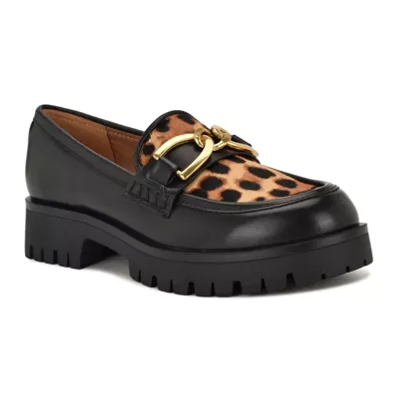 Gables Round Toe Lug Sole Casual Loafers