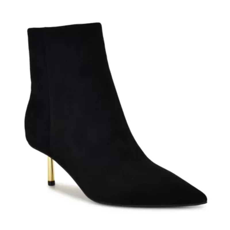 Hamesa Pointy Toe Dress Ankle Booties