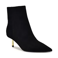 Hamesa Pointy Toe Dress Ankle Booties