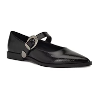 Katrel Mary Jane Pointy Toe Dress Flats