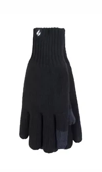 Men's Flat Knit Glove with Touch Screen