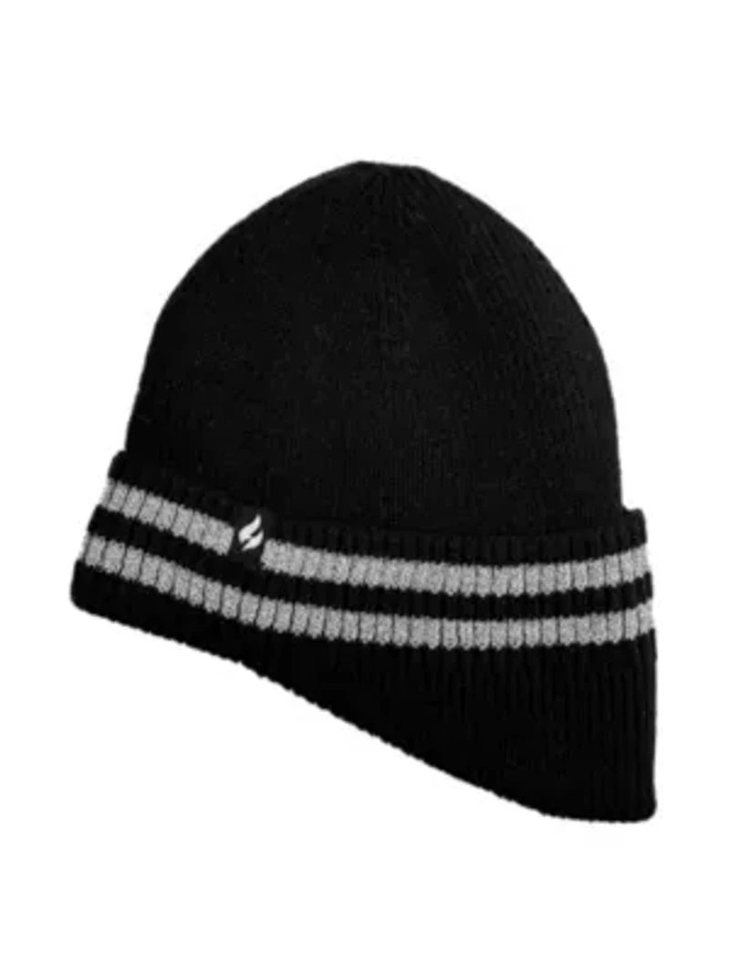 Robert Cosy Ears Hat w Reflective Stripes