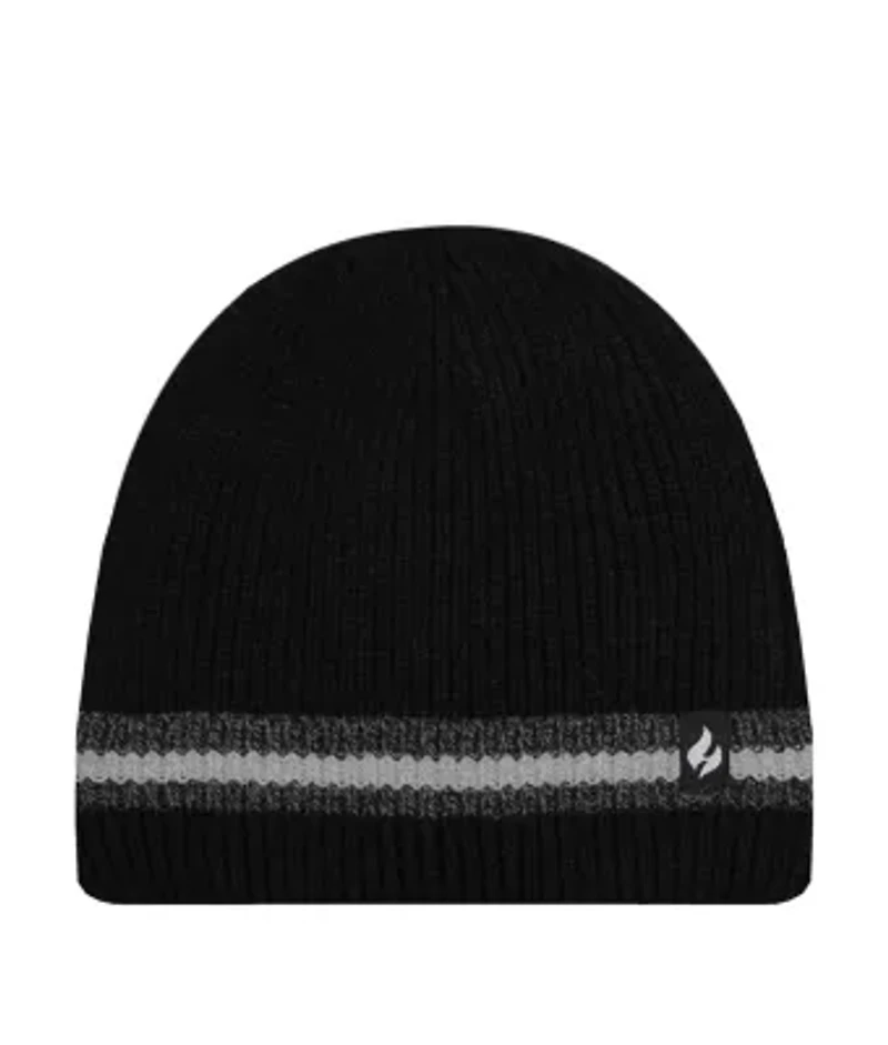 Simon Rib Knit Roll Up Hat