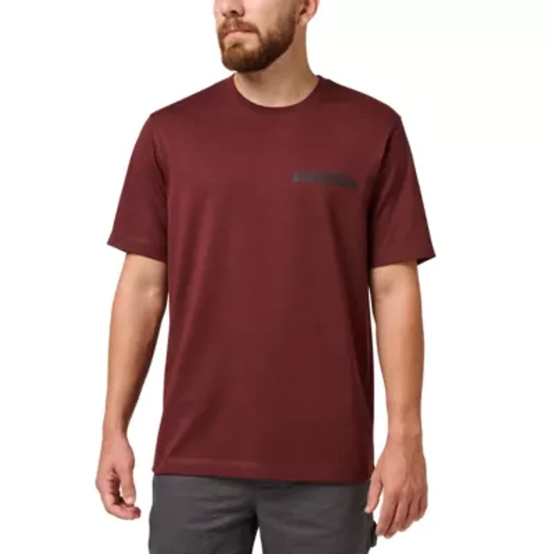 Men's Distress Stamp Graphic T-Shirt