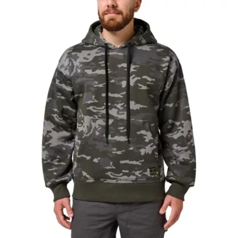 Men's Camo Pullover Fleece Hoodie
