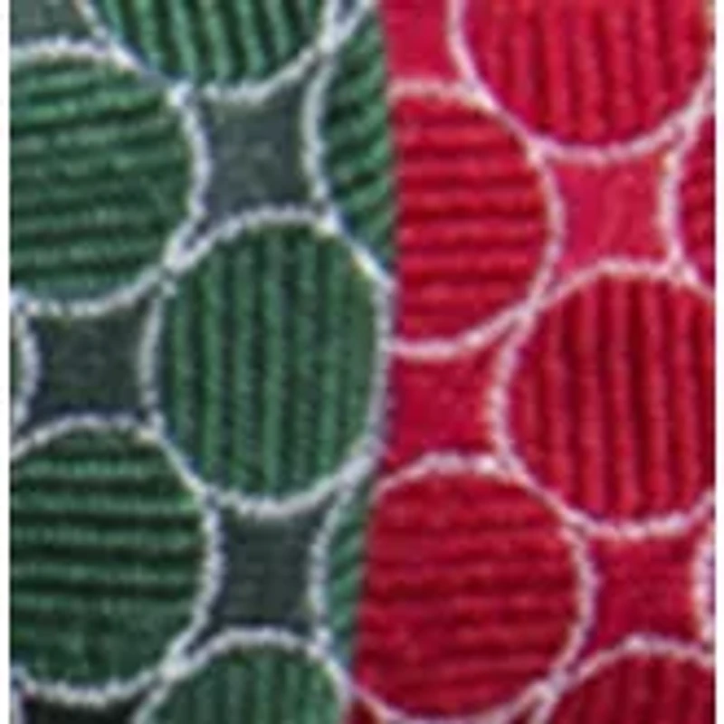 Dot Half and Half Pattern Bow Tie