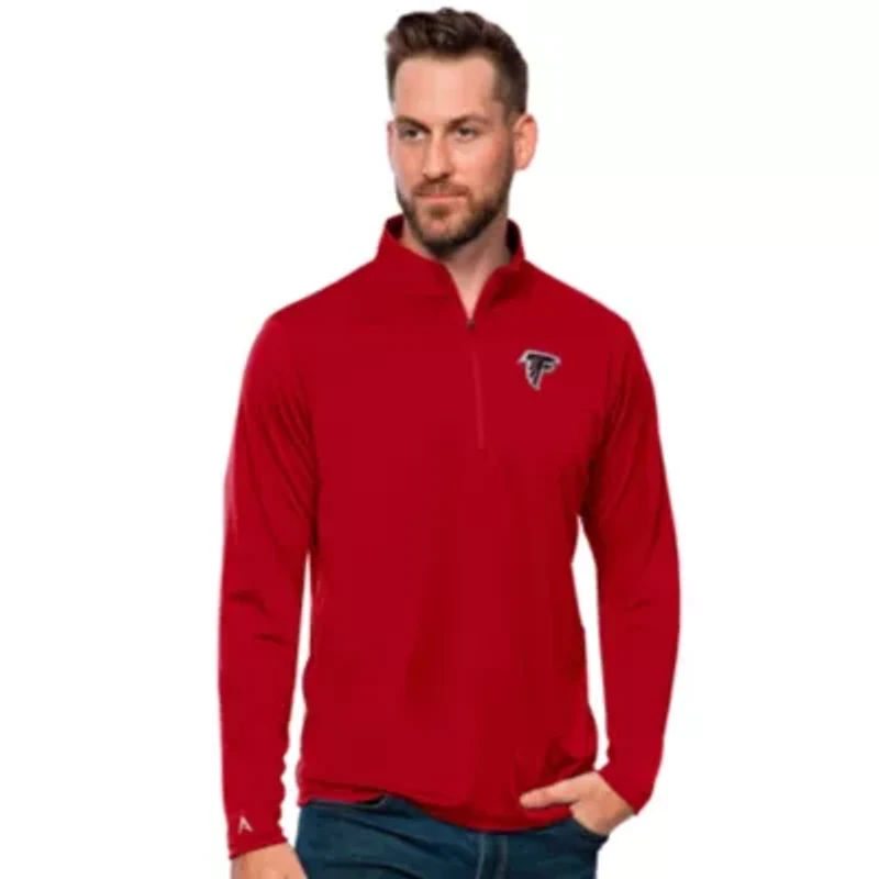 NFL Atlanta Falcons Men's Tribute 1/4 Zip Pullover