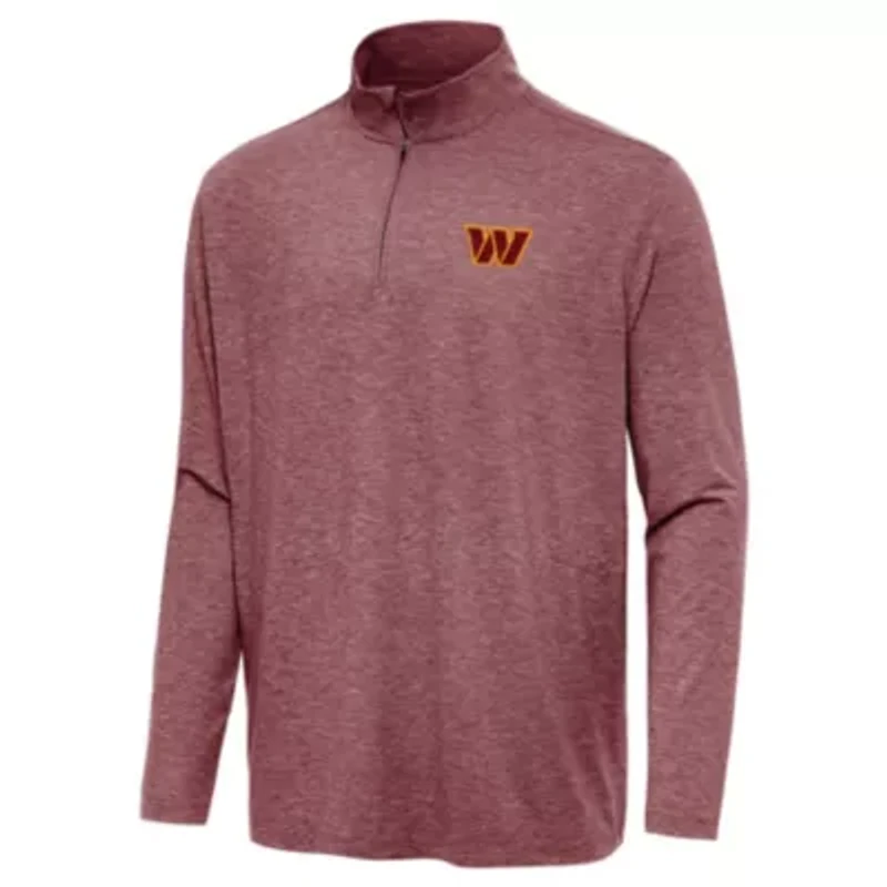 Antigua NFL Washington Commanders Men's Hunk 1/4 Zip Pullover