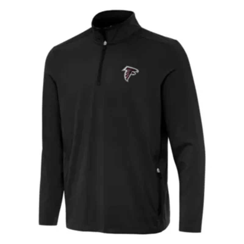 Antigua NFL Atlanta Falcons Men's Perilous 1/4 Zip Pullover