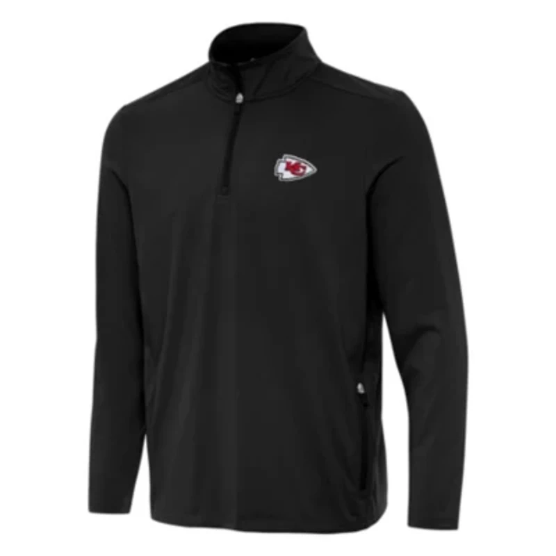 Antigua NFL Kansas City Chiefs Men's Perilous 1/4 Zip Pullover
