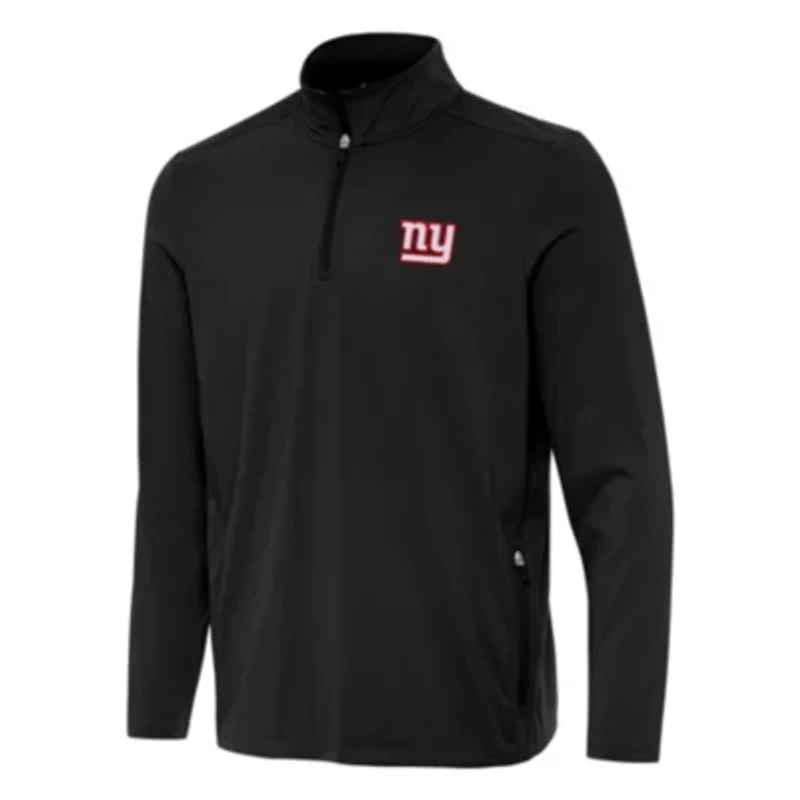 Antigua NFL New York Giants Men's Perilous 1/4 Zip Pullover