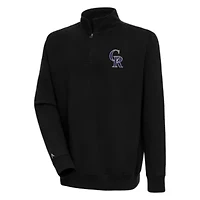 MLB Colorado Rockies Victory Quarter-Zip Pullover Top