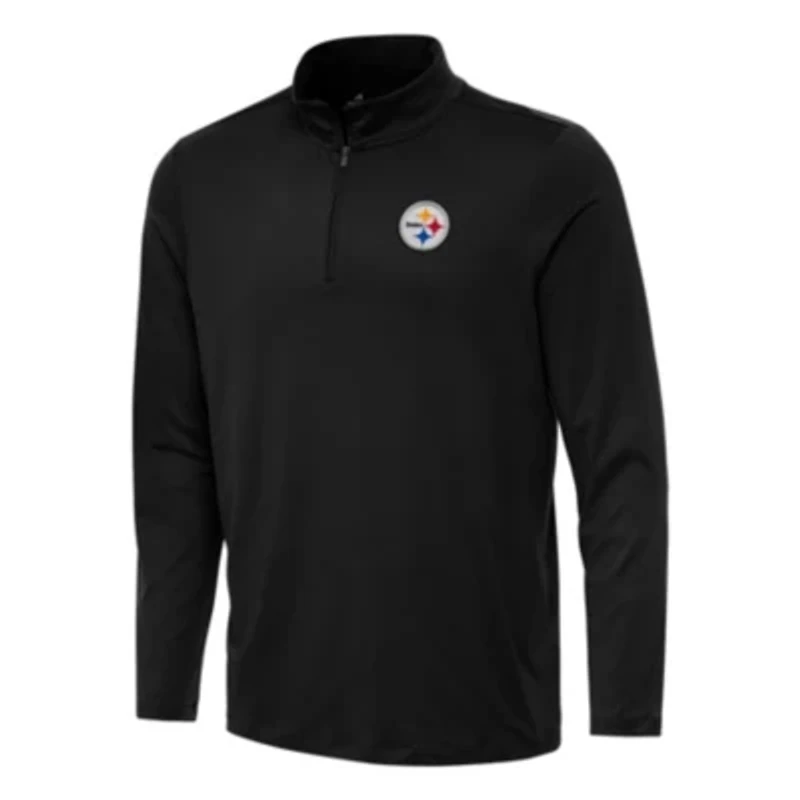 Antigua NFL Pittsburgh Steelers Men's Reprocess 1/4 Zip Pullover