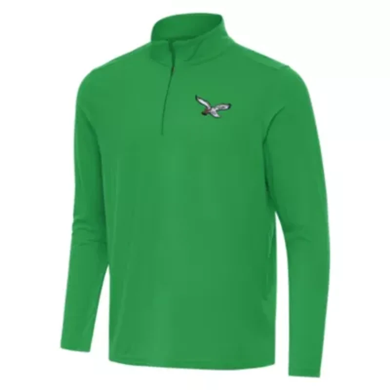 Antigua NFL Philadelphia Eagles Men's Intent 1/4 Zip Pullover