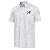 Antigua NFL Miami Dolphins Men's Lush Polo
