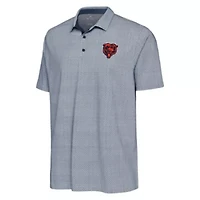 Antigua NFL Chicago Bears ''Bear Head'' Men's Intersect Polo