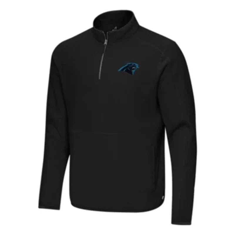 Antigua NFL Carolina Panthers Men's Step Up 1/4 Zip Pullover
