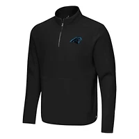 Antigua NFL Carolina Panthers Men's Step Up 1/4 Zip Pullover