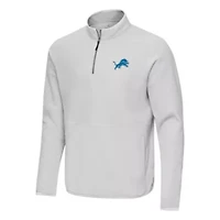 Antigua NFL Detroit Lions Men's Step Up 1/4 Zip Pullover
