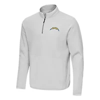 Los Angeles Chargers Antigua NFL LA Men's Step Up 1/4 Zip Pullover