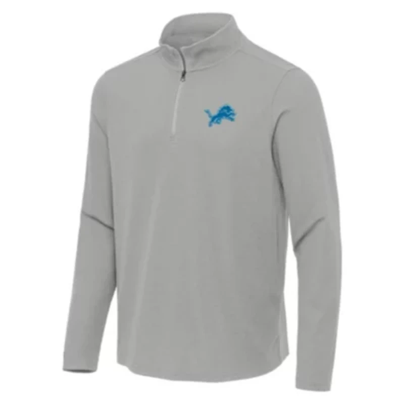 Antigua NFL Detroit Lions Men's Sync 1/4 Zip Pullover