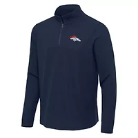 Antigua NFL Denver Broncos Men's Sync 1/4 Zip Pullover