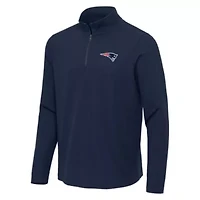 Antigua NFL New England Patriots Men's Sync 1/4 Zip Pullover