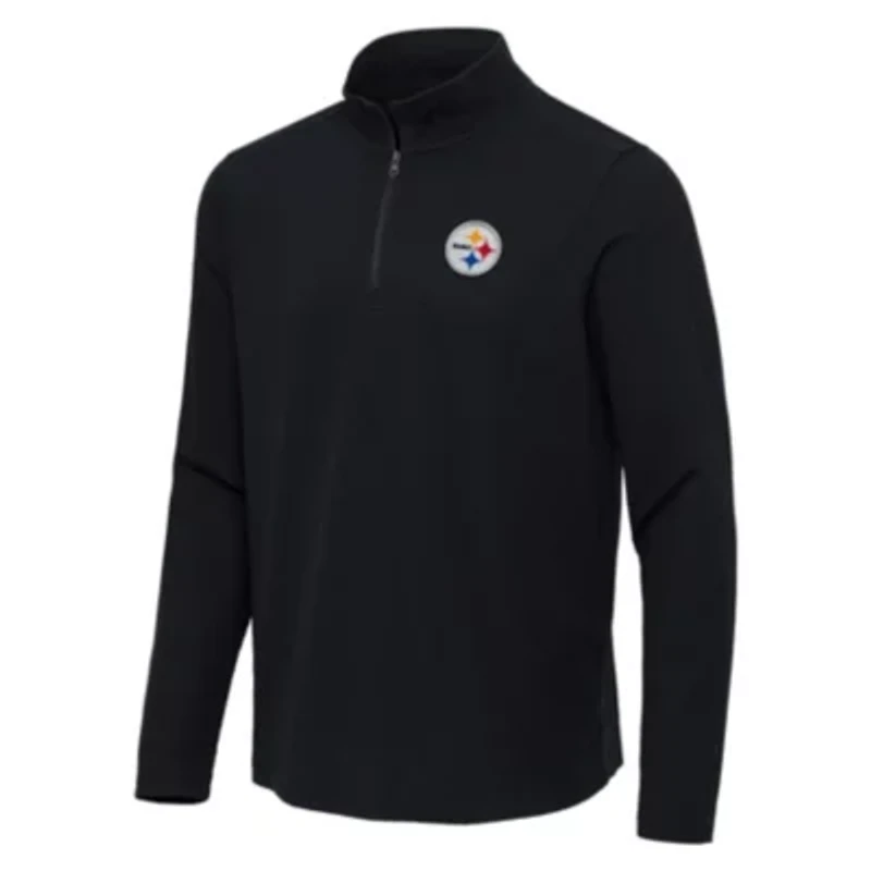 Antigua NFL Pittsburgh Steelers Men's Sync 1/4 Zip Pullover