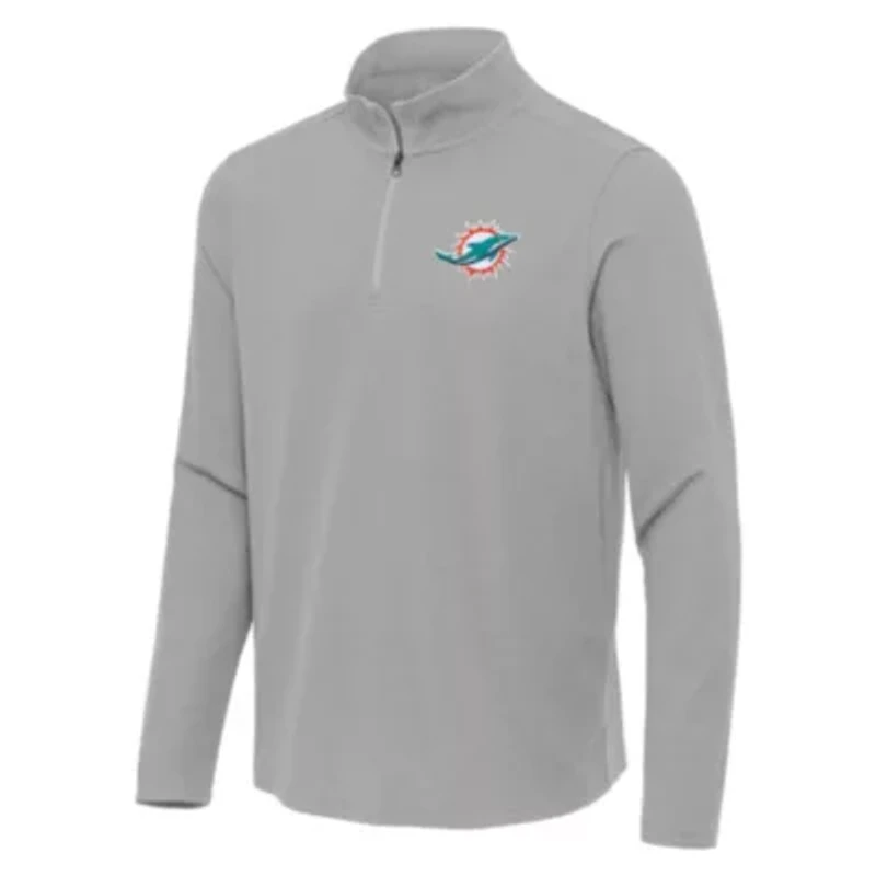 Antigua NFL Miami Dolphins Men's Sync 1/4 Zip Pullover