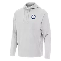 Antigua NFL Indianapolis Colts Men's Connected 1/4 Zip Hood