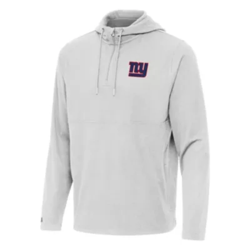 Antigua NFL New York Giants Men's Connected 1/4 Zip Hood