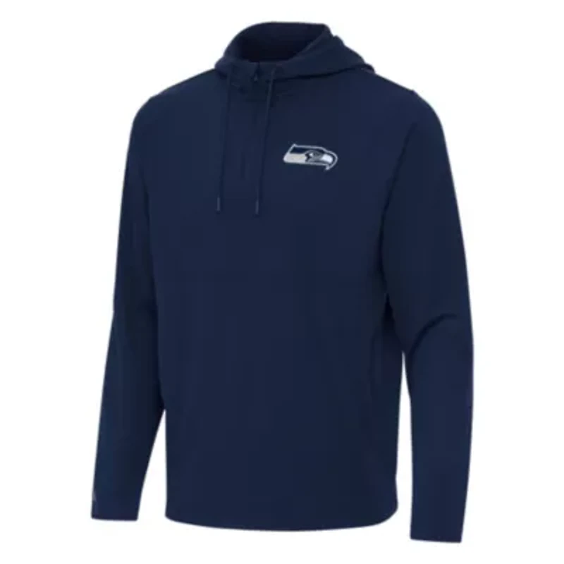 Antigua NFL Seattle Seahawks Men's Connected 1/4 Zip Hood