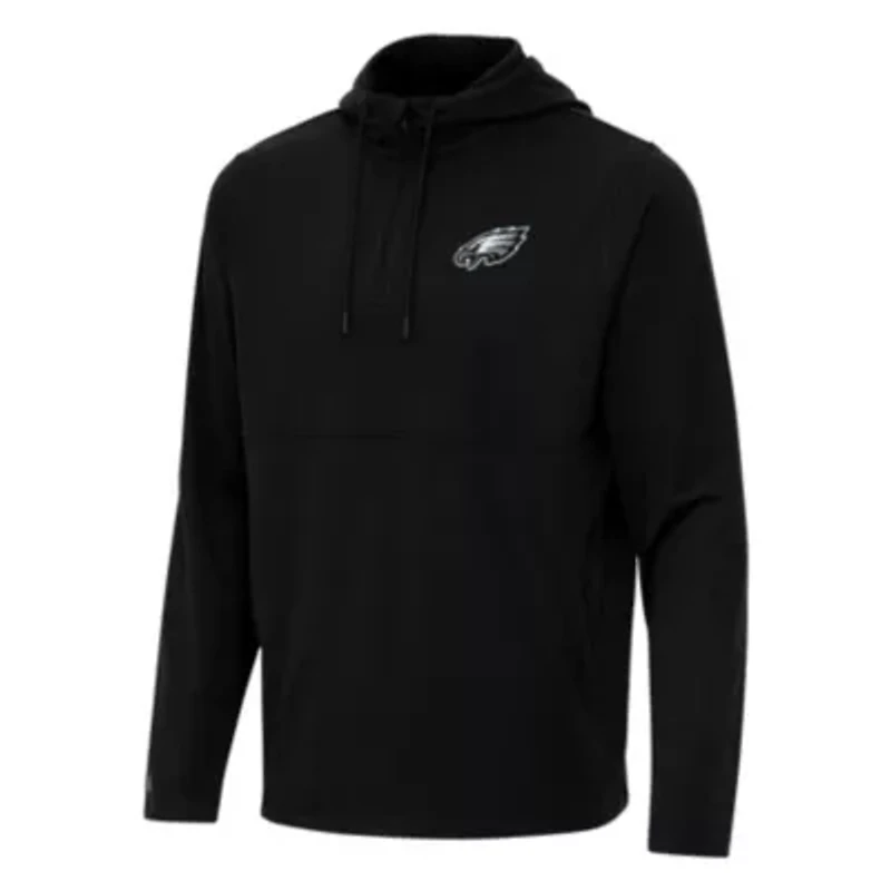Antigua NFL Philadelphia Eagles Men's Connected 1/4 Zip Hood