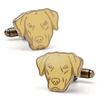Yellow Labrador Cufflinks