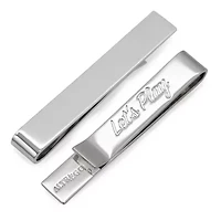 Let's Play Hidden Message Tie Bar