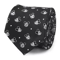 Mickey Dot Black  Tie