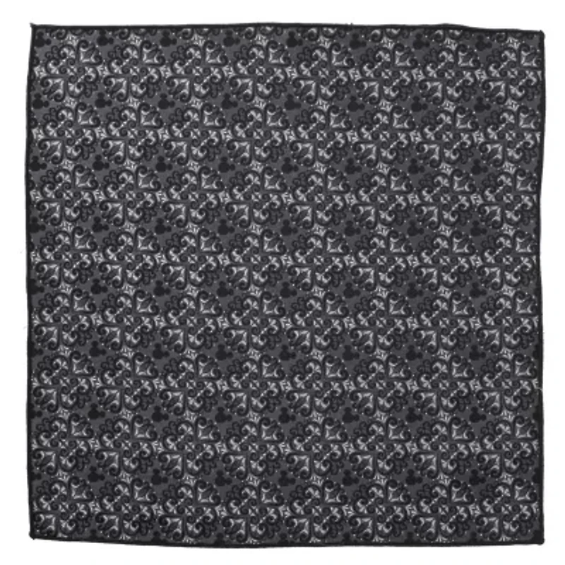 Mickey Mouse Damask Tile Pocket Square