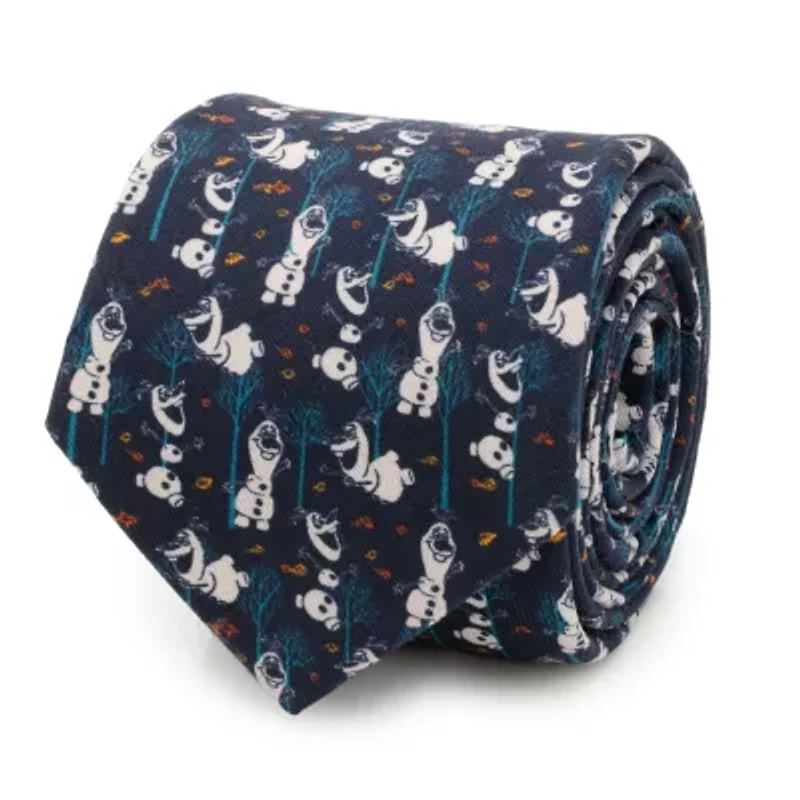 Olaf Navy Pattern Tie