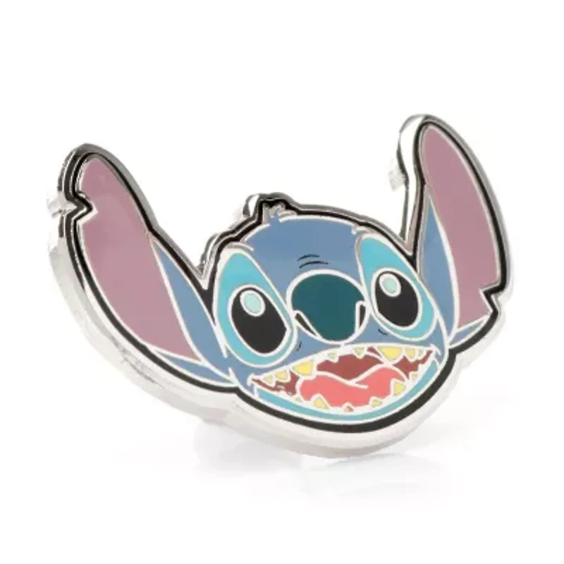 Stitch Happy Face Lapel Pin