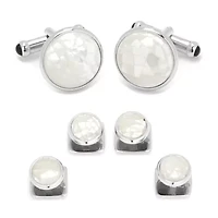 Mosaic Mother of Pearl Stud Set