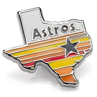 MLB Houston Astros Tequila Sunrise Lapel Pin