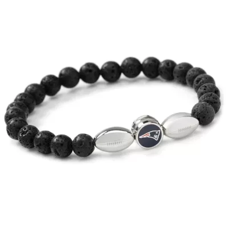 NFL New England Patriots Beaded Bracelet
